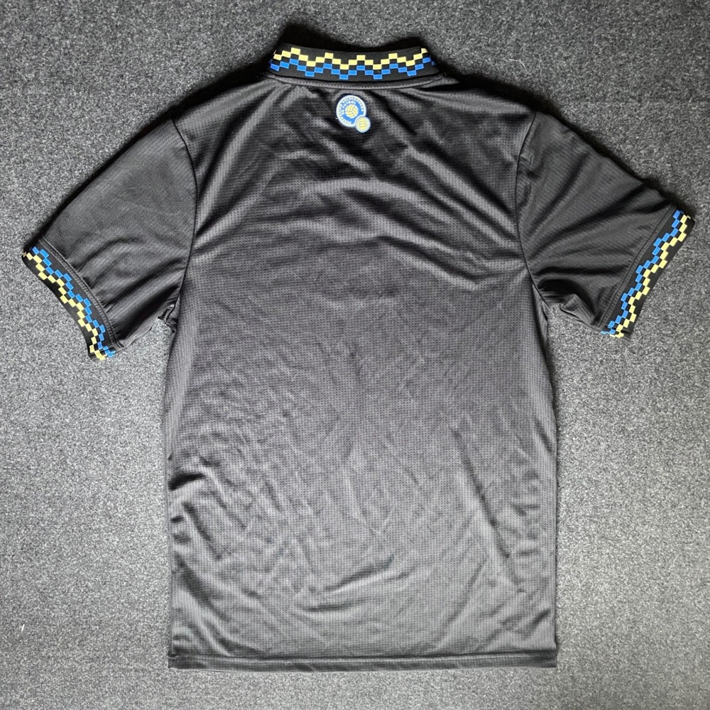 Umbro El Salvador Soccer Jersey Mens Small Black Excellent FESFUT Training Top - Picture 7 of 9